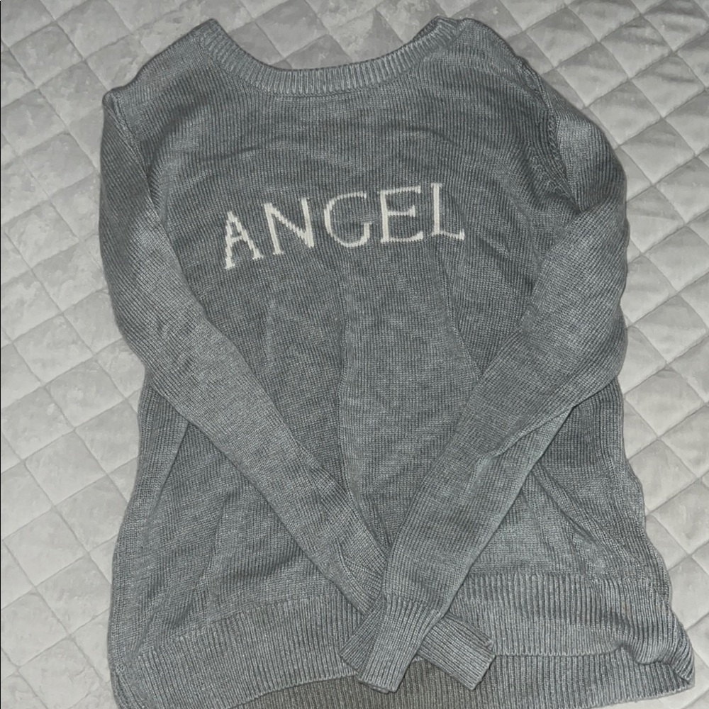 Gray ANGEL Sweater